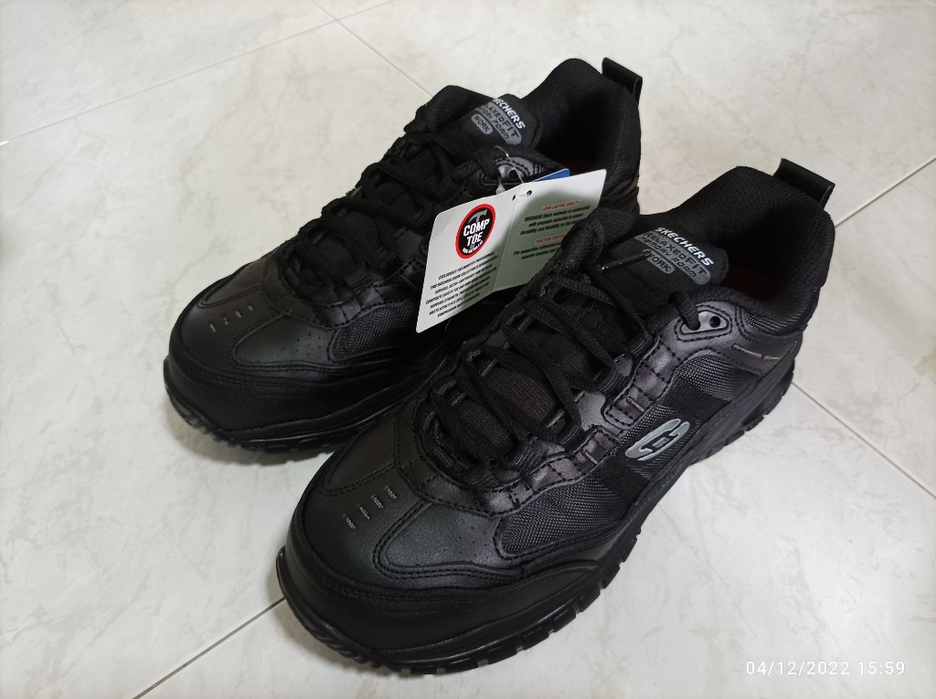 skechers men's soft stride grinnel industrial shoe