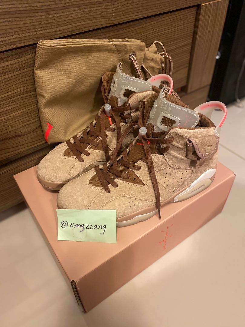 travis scott desert khaki