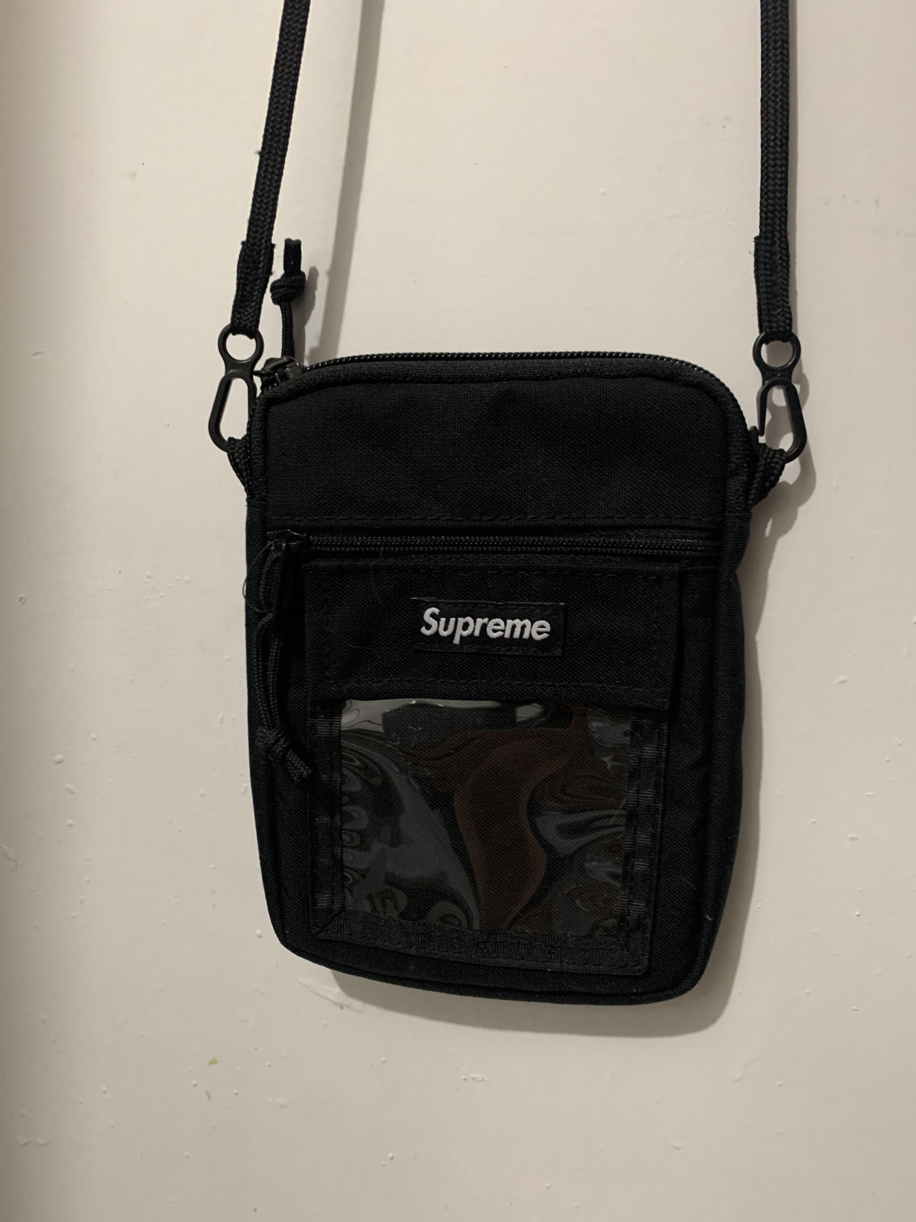 supreme utility pouch ss19, 名牌, 手袋及銀包- Carousell