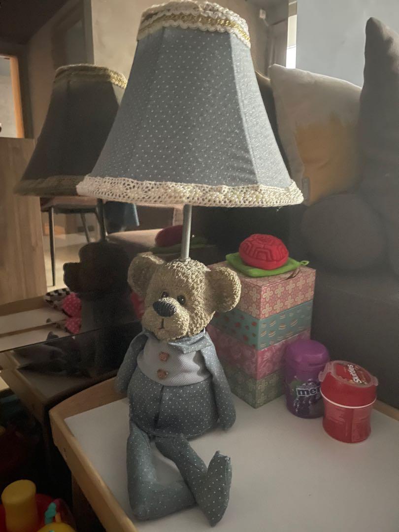 Teddy bear 2024 lamp nursery