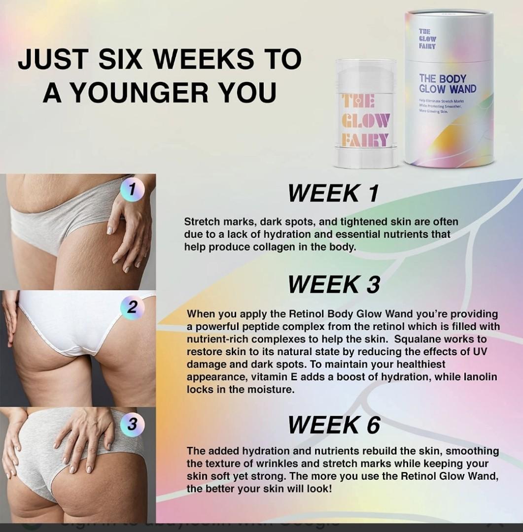 The Glow Fairy Body Glow Wand BN, Beauty & Personal Care, Bath & Body