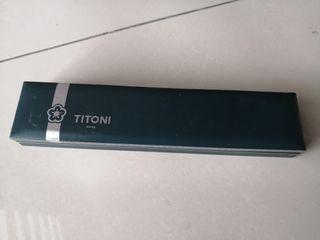 1174) Titoni Watch Box Vintage