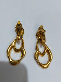 Trifari dangling earrings