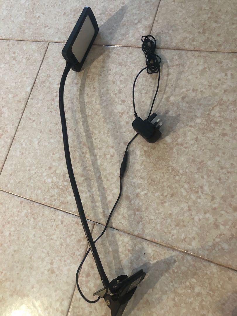 TROND LED Desk Lamp with Clamp, Furniture & Home Living, Lighting