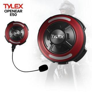TYLEX OPENEAR E50 Motorcycle Helmet Headset Bluetooth 380mAh 6Hrs Working Time/10M Working Range/Hands-Free Bone Conduction Bluetooth Riders Headset
