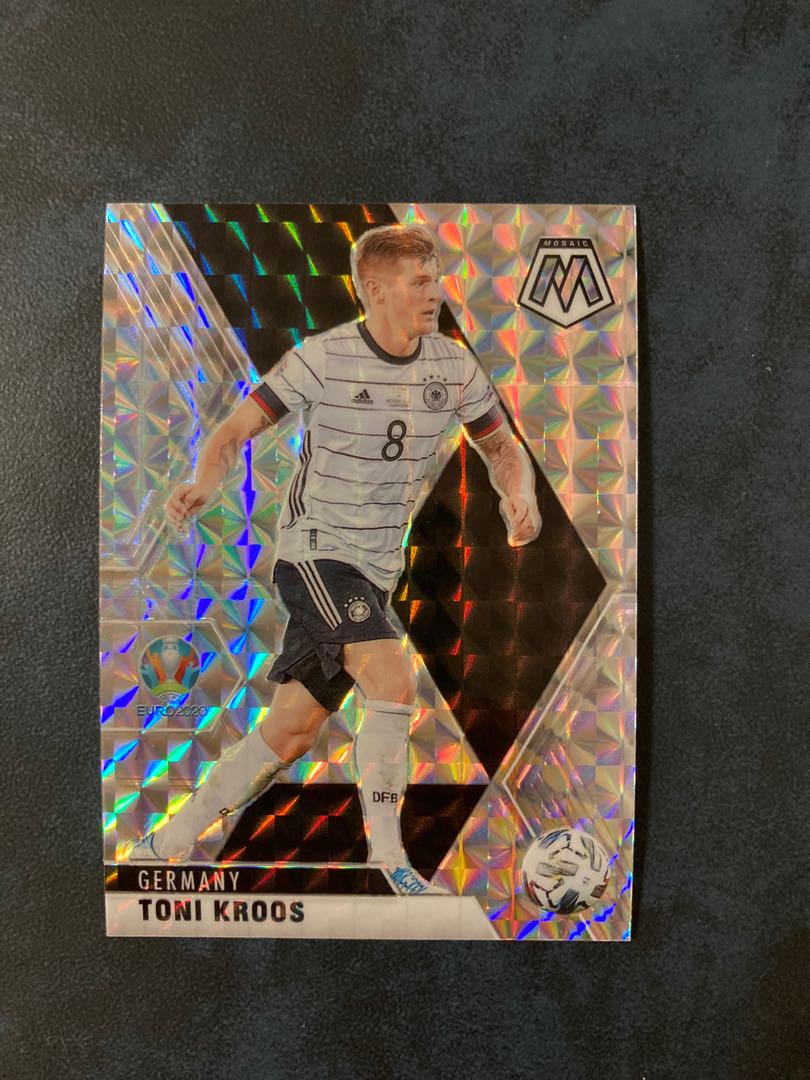 UEFA Euro 2020 歐洲國家盃2020 Germany 德國Toni Kroos 卻奧斯球員卡足球卡Football Collection  Card 歐洲國家杯PANINI MOSAIC No.126 閃卡閃咭, 興趣及遊戲, 收藏品及紀念品, 明星周邊-
