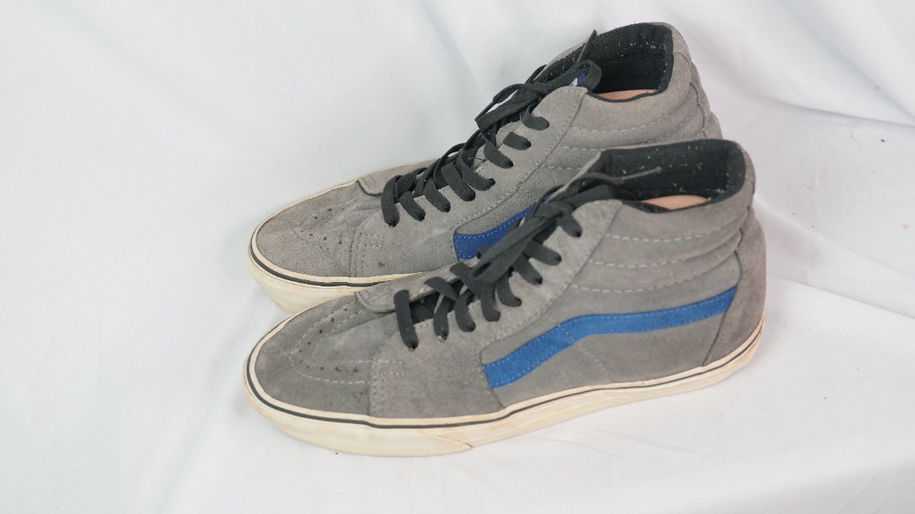 dark gray vans old skool