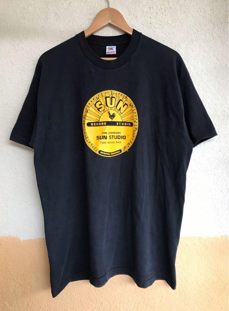 Vintage 90s Record label sun studio, Men's Fashion, Tops ...