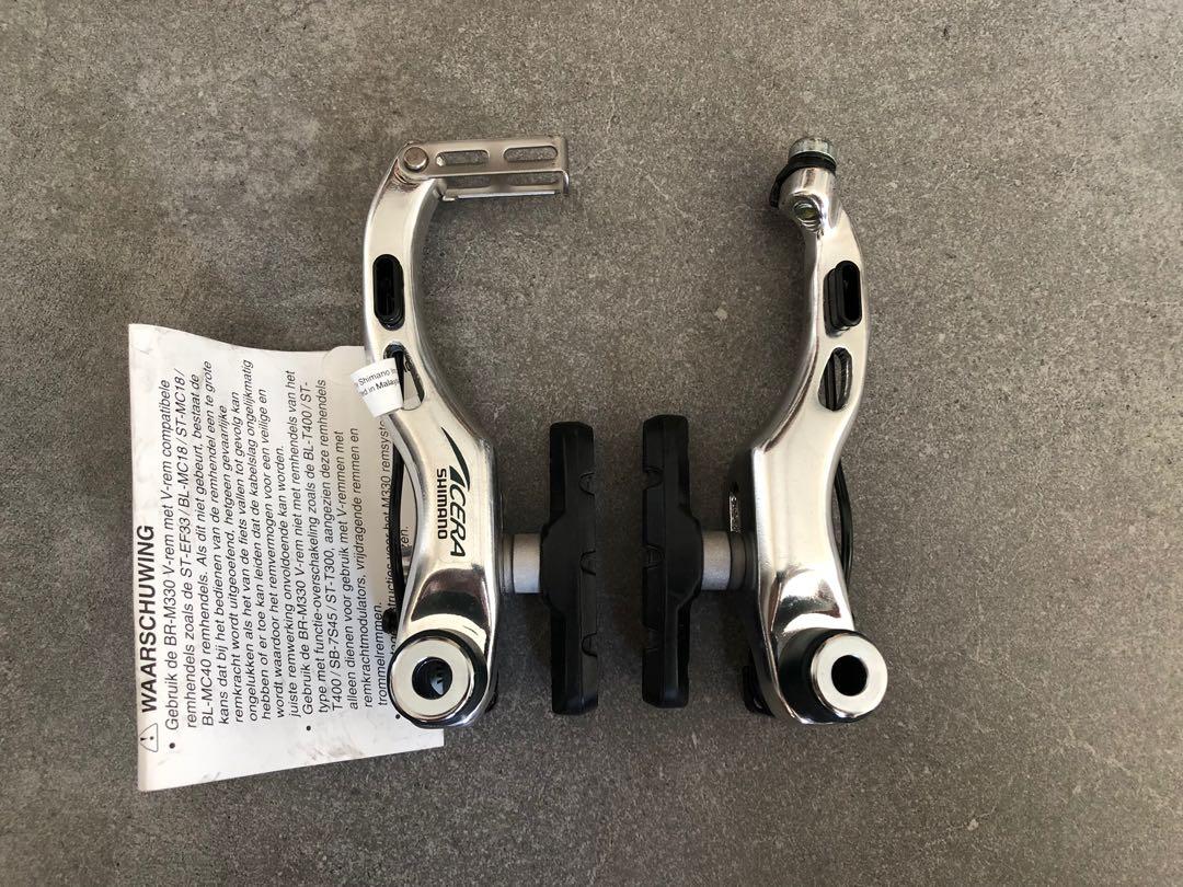 Vintage Retro 90s Shimano Acera VBrakes V brakes Cantilever Mtb Mountain Bike Gravel Foldie Steel Bicycle