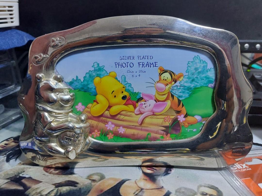Vintage Silver Plated Winnie The Pooh Frame (Category: Frames & Pictures) located in Pasig City. Submitted by carls_vintages (Listing ID 1154884231, Image 1). Description: .