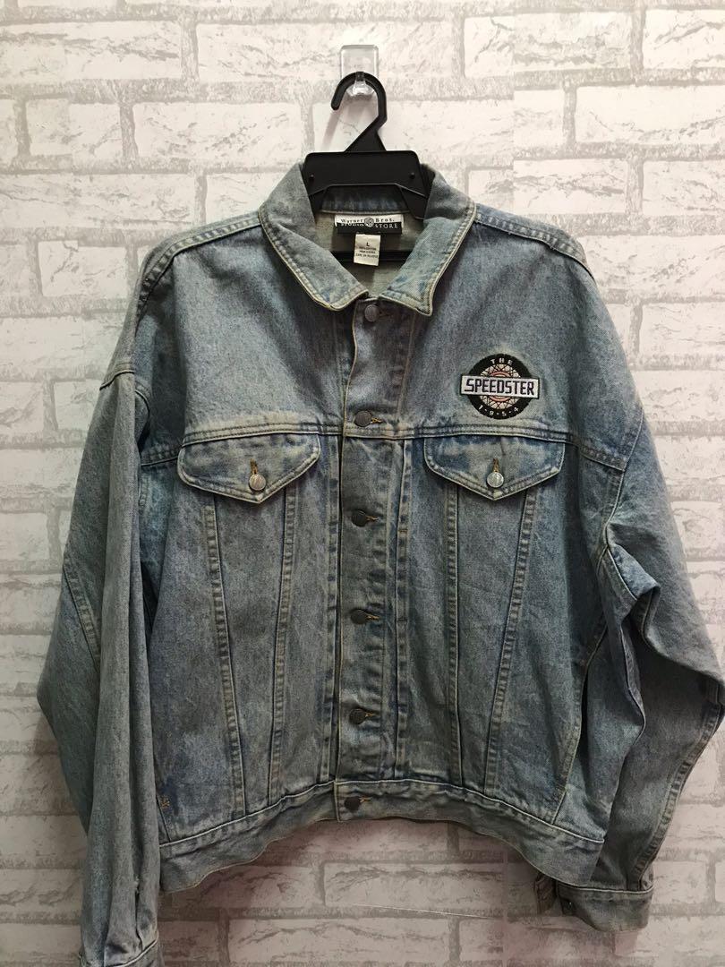 Warner brothers denim jacket clearance