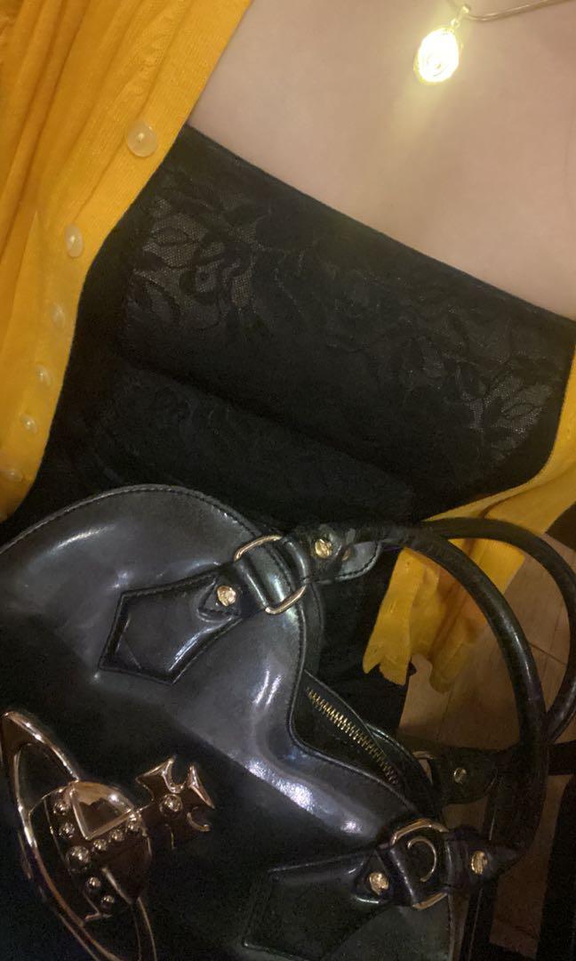 Vivienne Westwood Chancery Heart cloth handbag - ShopStyle Shoulder Bags
