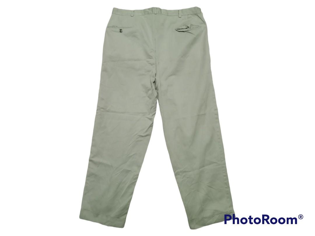 VTG 50s 60s BURLINGTON FASTCOLOR SANFORIZED TROUSERS Men s