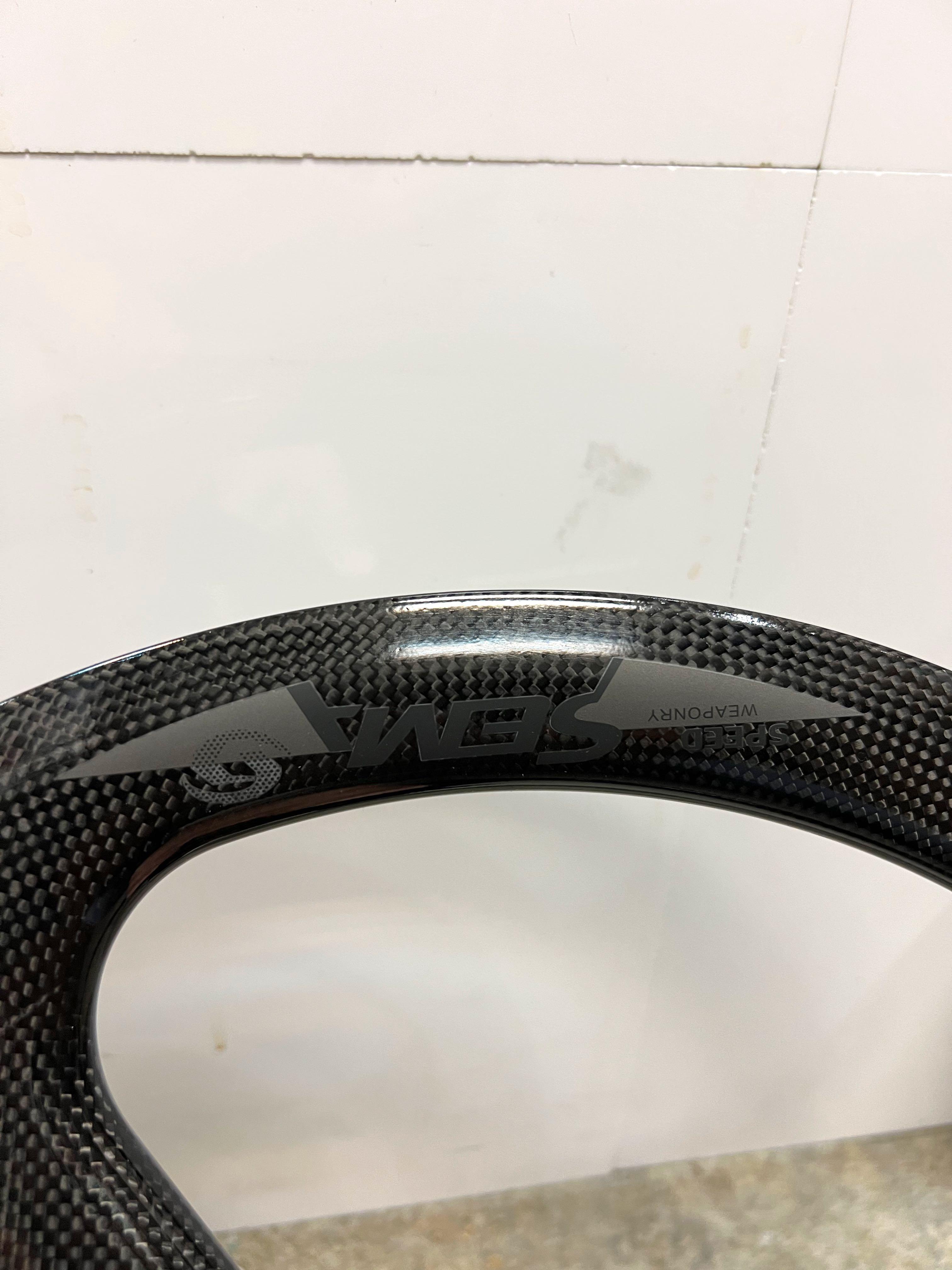 **Wheelset Carbon Fiber 3K 9s11s Disc Brake TriSpoke SEMA Decal