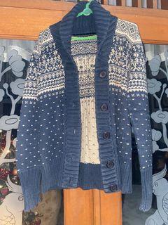 Winter Sweater navy-cream