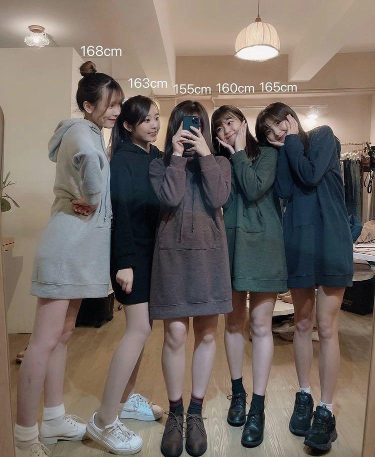 Wwhitetale 素色連帽針織連身裙棕色 女裝 連身裙 套裝 連身裙 Carousell