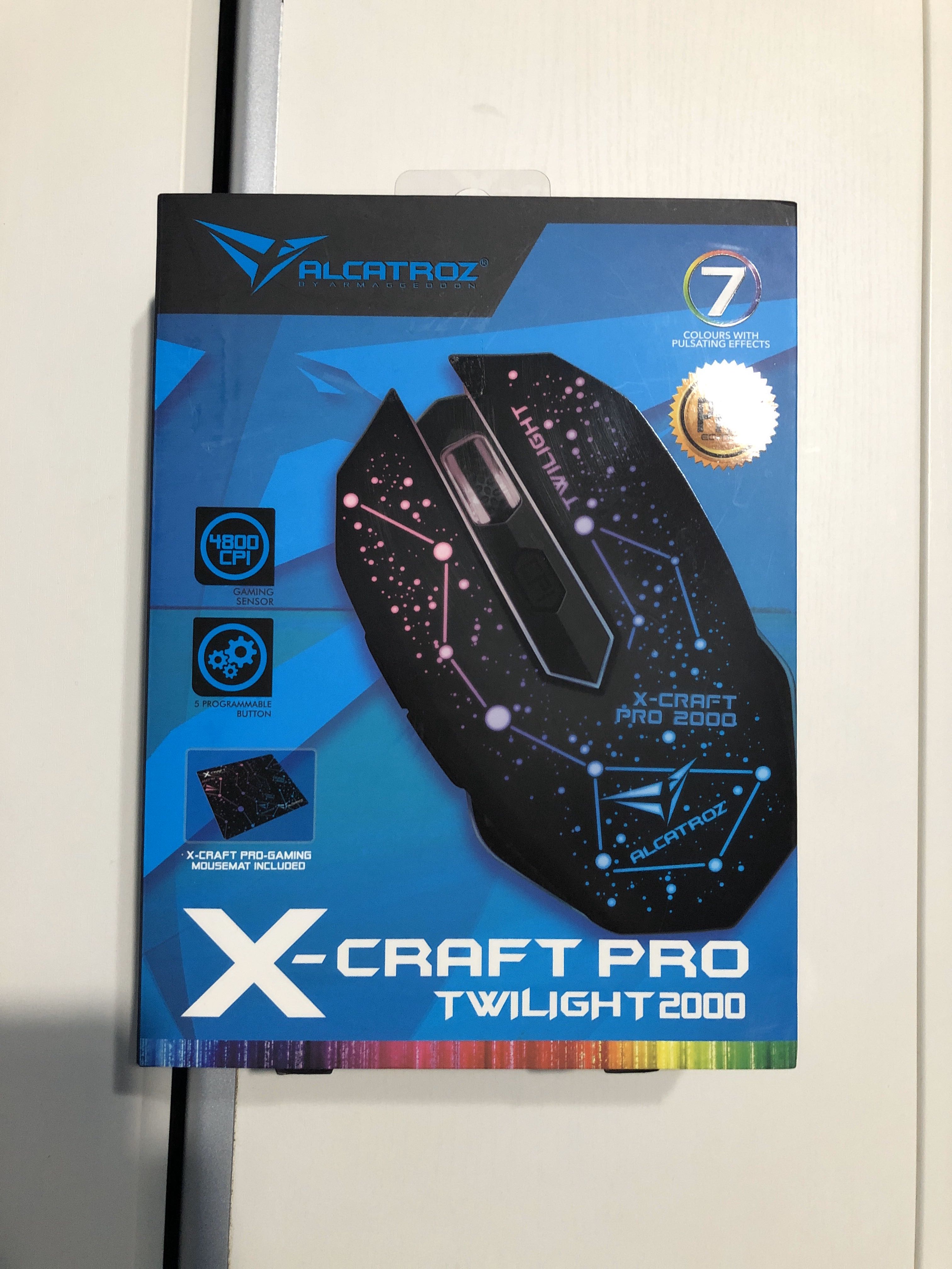 Alcatroz XCraft Pro Twilight 2000 Gaming Mouse, Computers & Tech, Parts & Accessories, Mouse
