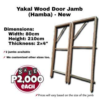 🔥Yakal Wood Door Jamb (Hamba) - New🔥