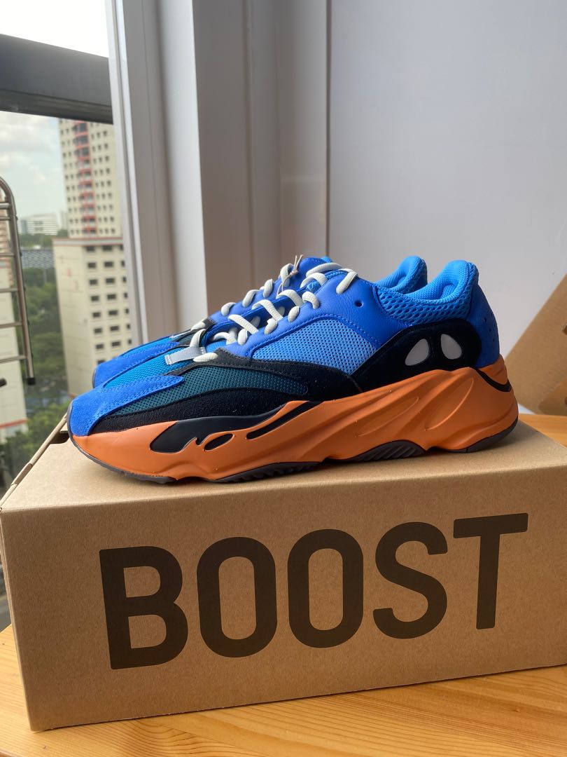 yeezy boost 700 bright blue resale value