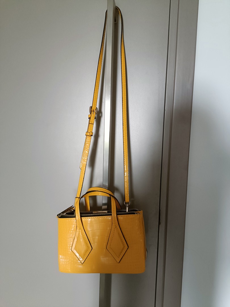 zara leather cross body bag