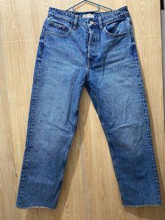 Zara Hi-Rise Straight Jeans