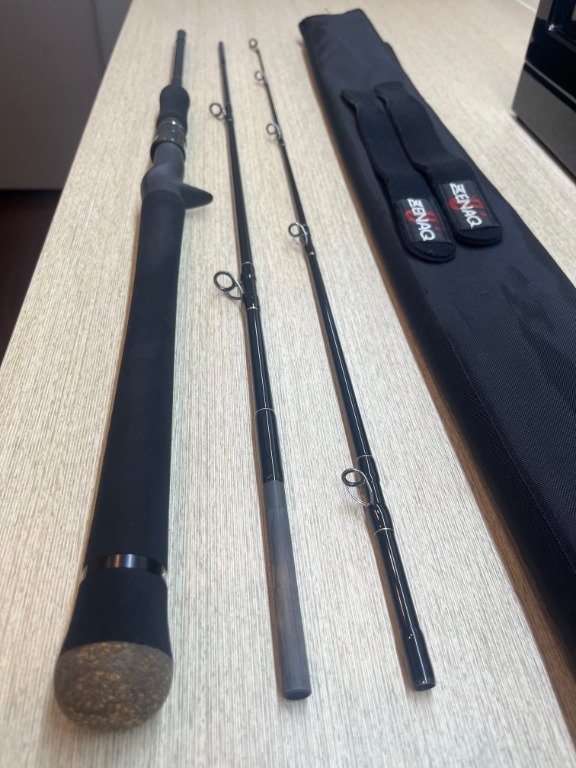 Zenaq Expedition EP67B 3piece Casting Rod (PE 1.53) HAND MADE IN