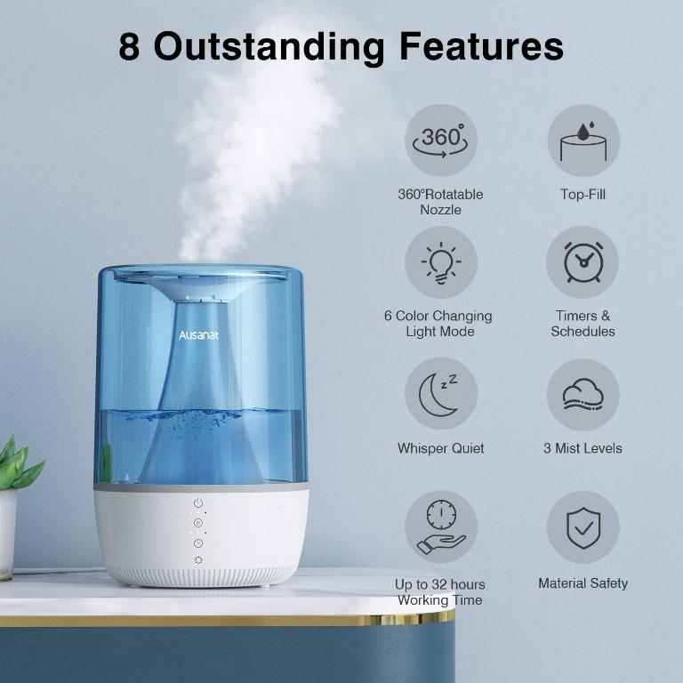 Carnival Anti-gravity Water Droplet Humidifier Bedroom Office