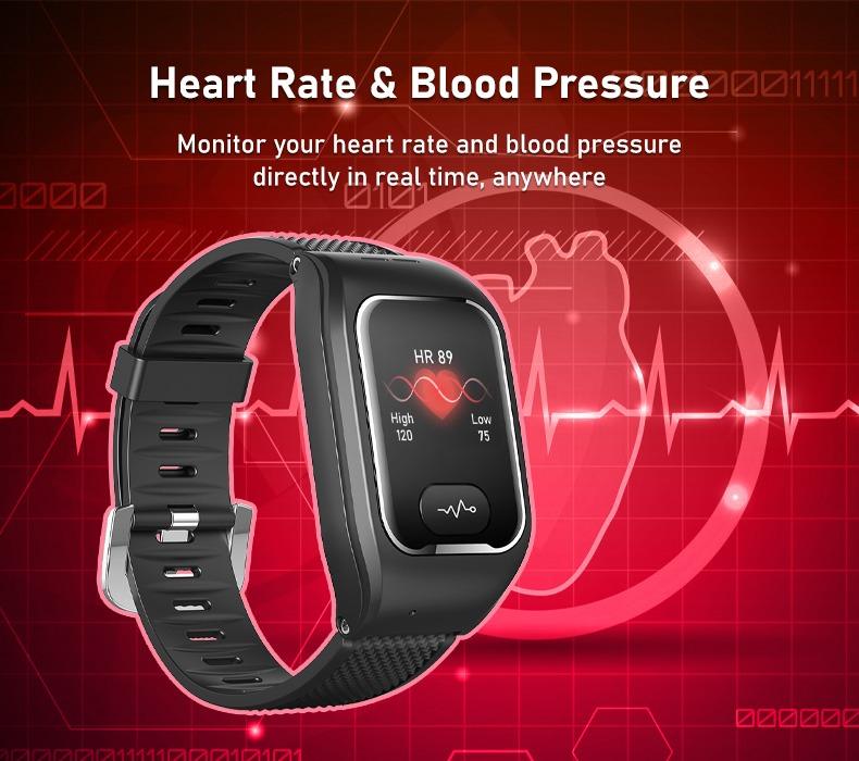 2022 Senior GPS Tracking Smart Watch Blood Pressure Heart Rate