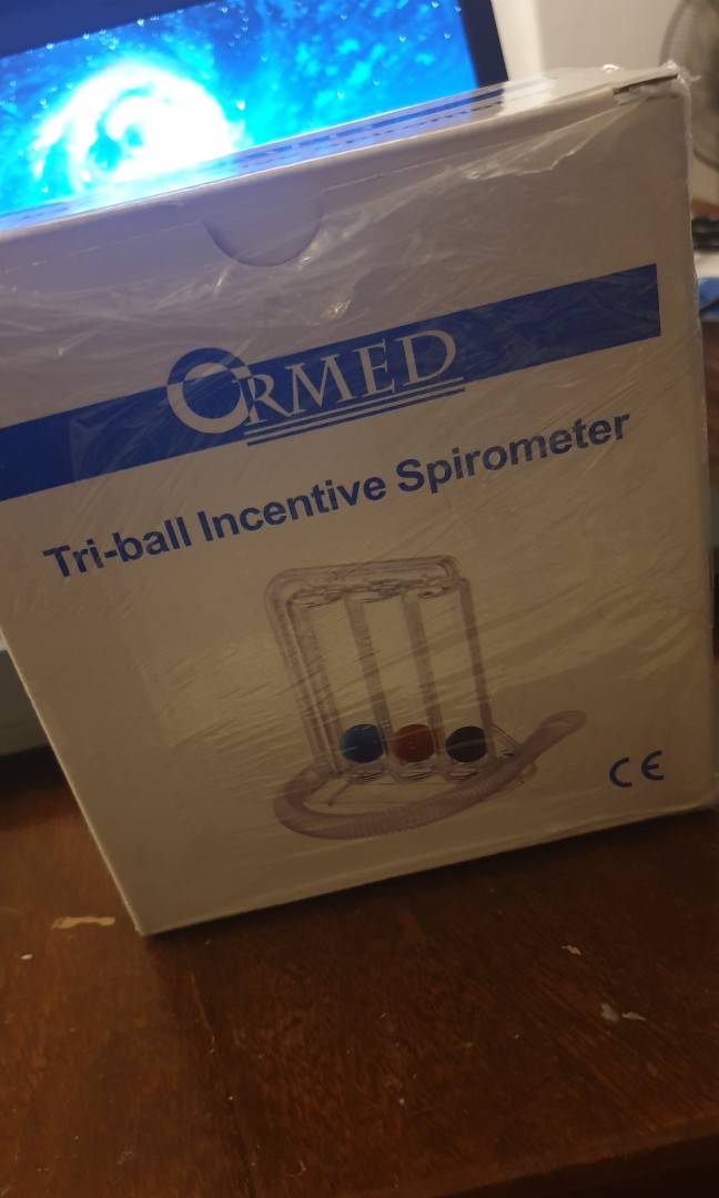 3/ Triball Incentive Spirometer Ormed splashdeals, Health & Nutrition
