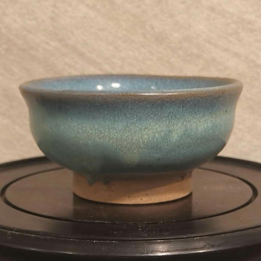 茶碗 中国清代 鈞窯茶碗 清代晚期~ 仿鈞窯天藍釉碗, 興趣