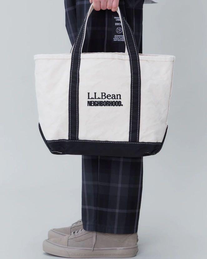 NEIGHBORHOOD LB TOTE-L C-LUGGAGE BLACK-