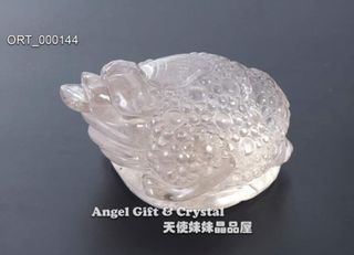 🧧CNY SPECIAL: Wealth Toad Carved From different Crystals 招财水晶金蟾 Collection item 3