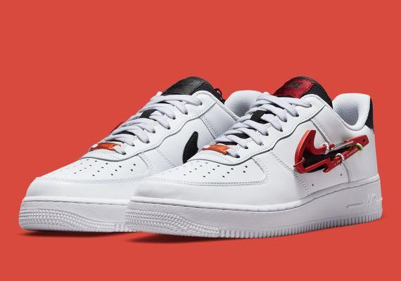 Nike air force best sale 1 premium red