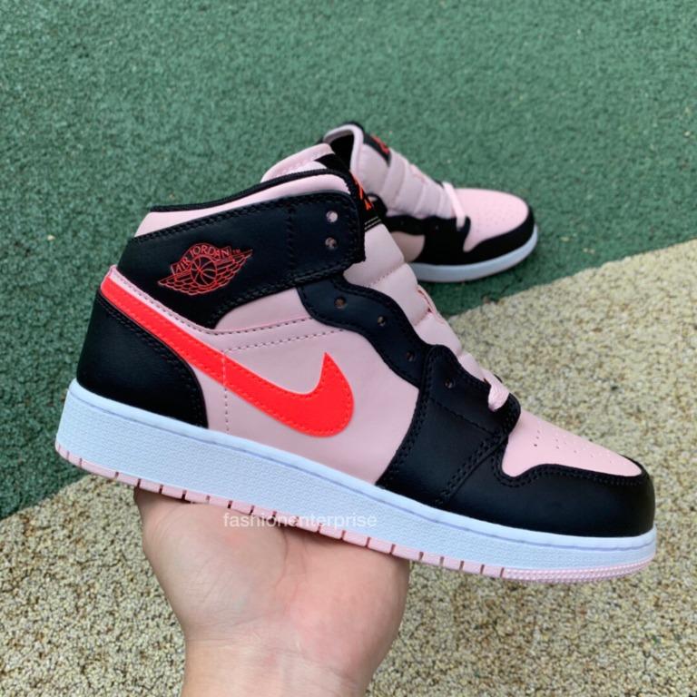 Jordan 1 deals crimson pink