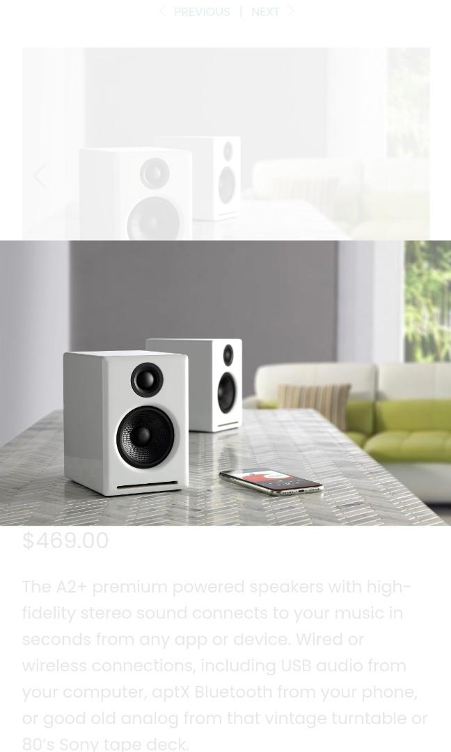 AudioEngine A2+ Home Music System, Audio, Soundbars, Speakers ...