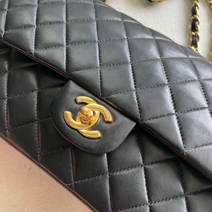 SOLD**AUTHENTIC CHANEL 10 Classic Flap Bag 24k Gold Hardware ❤️ FULL BOX  SET , Luxury, Bags & Wallets on Carousell