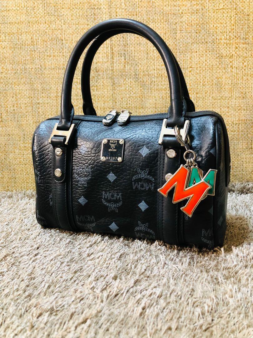 Mcm small black 2025 bag