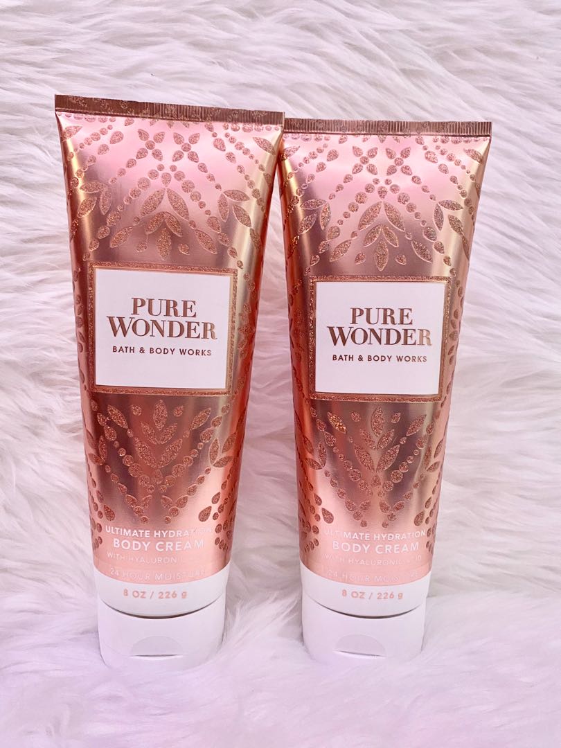 Bath & Body Works Pure Wonder Ultimate Hydration Body Cream 8oz / 226g, Beauty & Personal Care