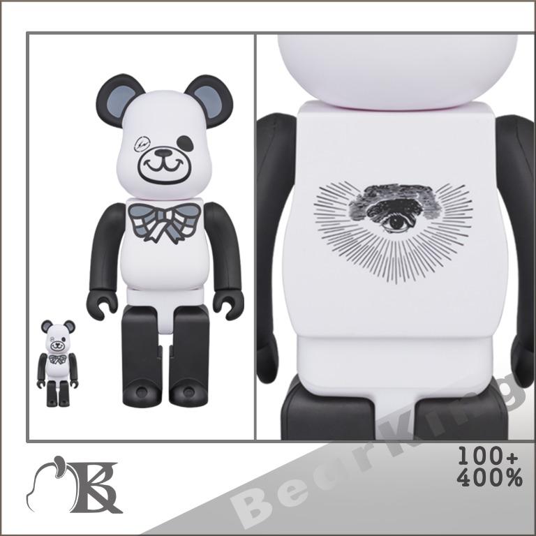 🔥Big Sale🔥🥈現貨📦 全新Brand New Bearbrick Be@rbrick BearKingHK