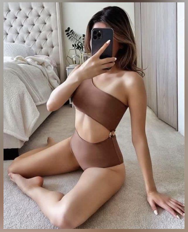 Brown bikini one piece cut out (Category: Bikinis & Swimsuits) located in Imus. Submitted by koemiph (Listing ID 1155071965, Image 2). Description: Used once. No flaws at all. .