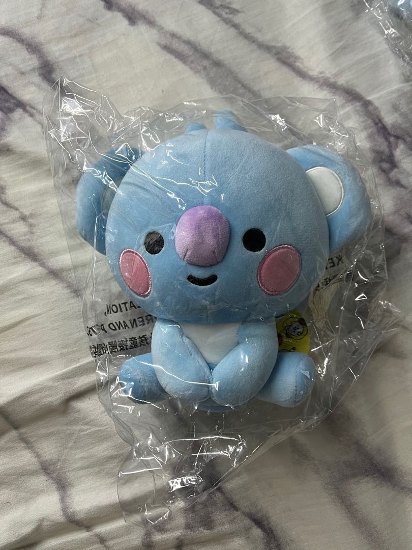 BT21 Koya Sitting Doll / Plush 20CM, Hobbies & Toys, Memorabilia