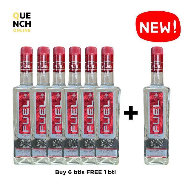 Bulk deal Fuel Vodka, Food & Drinks, Alcoholic Beverages on Carousell