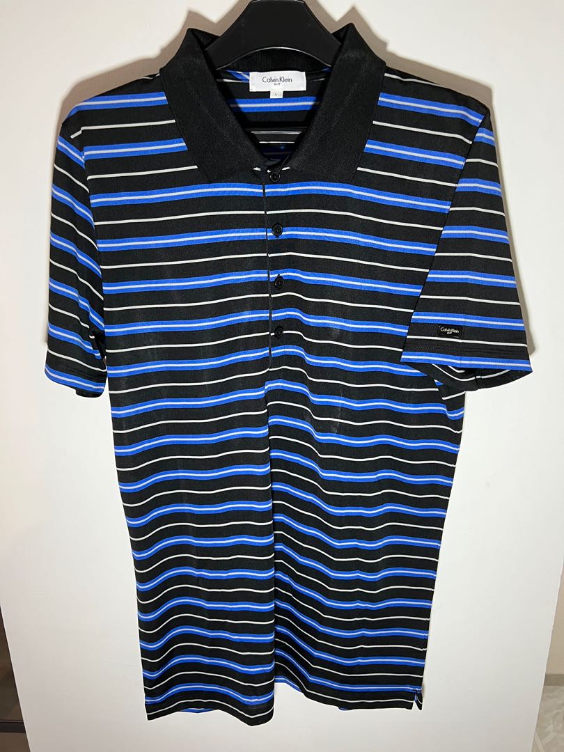 Calvin klein golf shirt, Fesyen Pria 