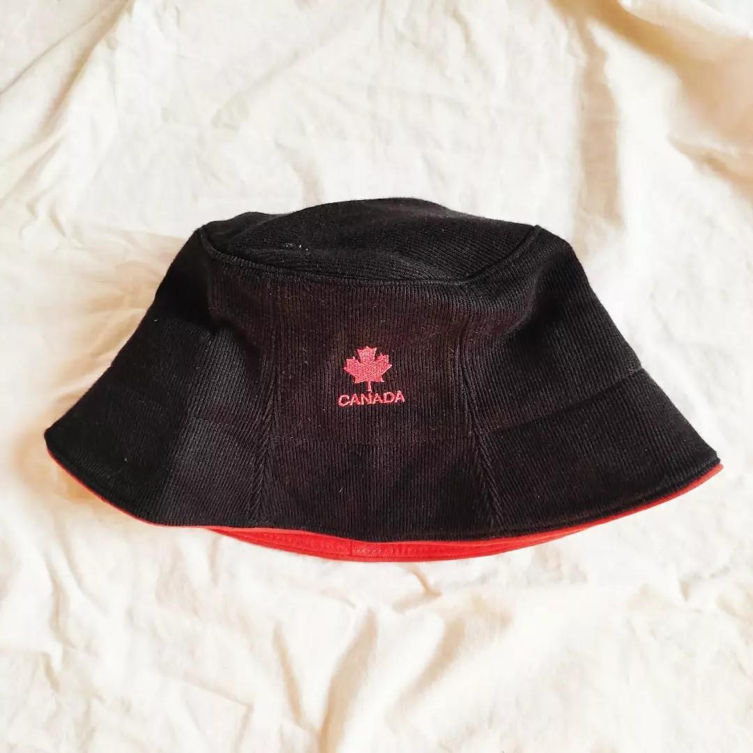 canada cord bucket hat, Fesyen Pria 