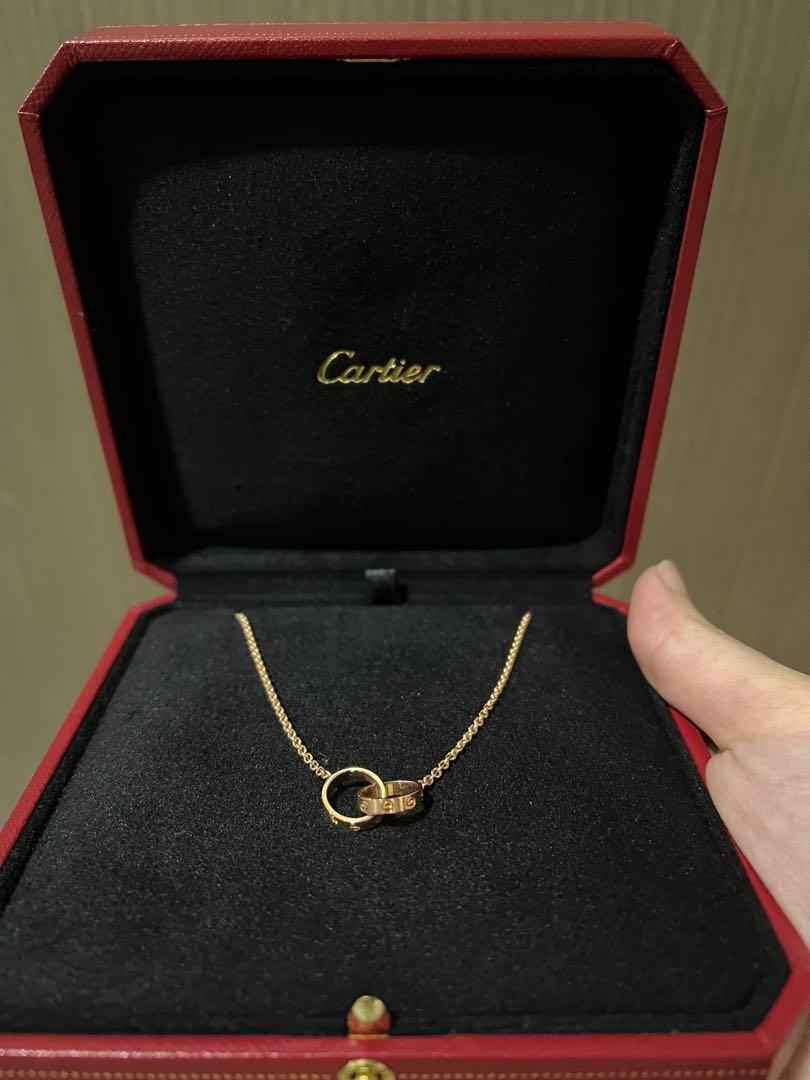 Cartier love pendant necklace hot sale