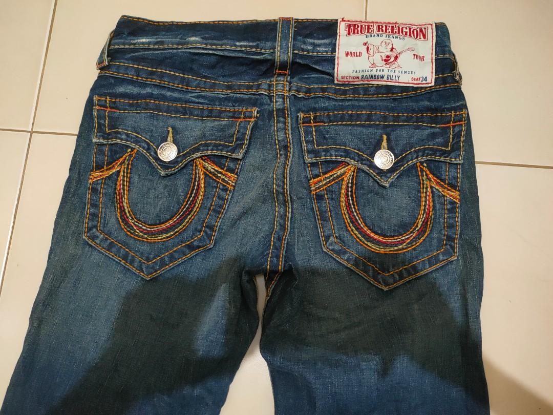 celana jeans TRUE RELIGION original sec 