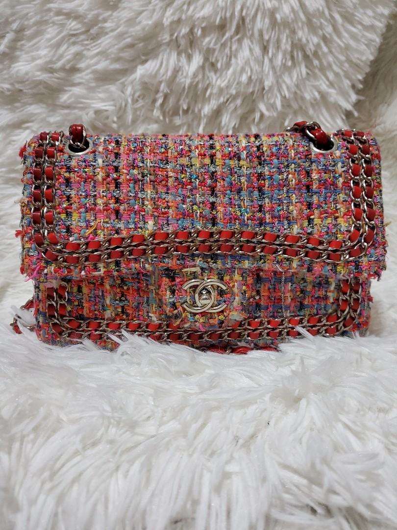 Chanel Vintage Crossbody Bag  Sling Bag in Tweed Hardware  eBay