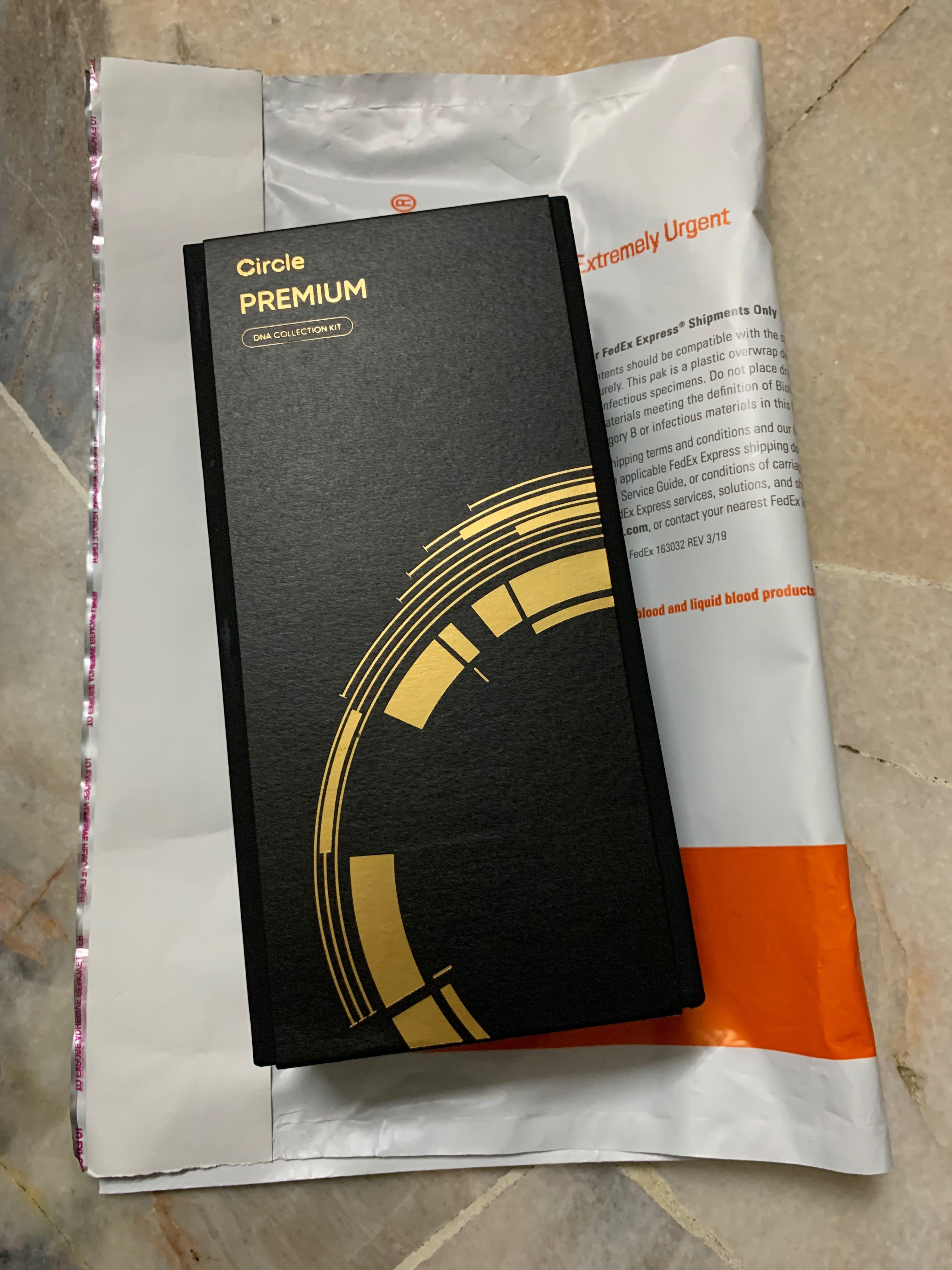 Circle DNA Premium Test Kit, Health & Nutrition, Massage Devices on