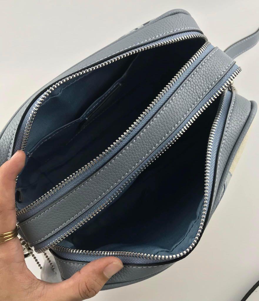 Coach Jes Crossbody in Signature Canvas w/ Flower Print, Women's