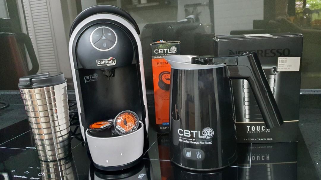 Coffee Bean \u0026 Tea Leaf Capsule Machine 